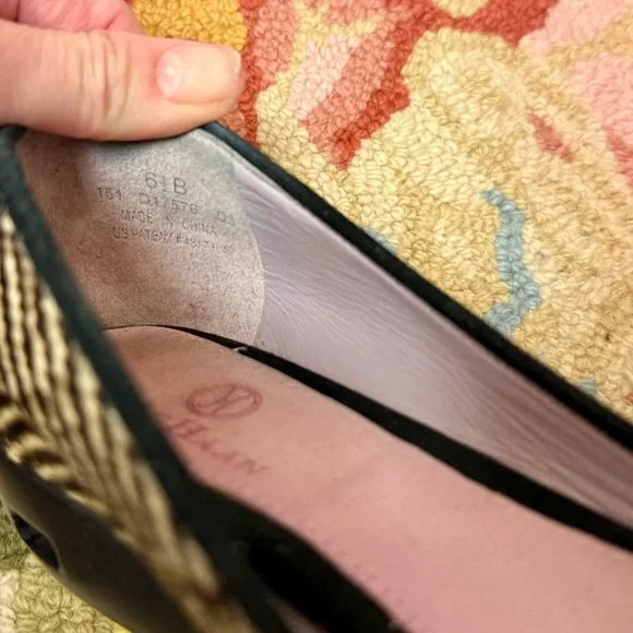 COLE HAAN X NIKE Limited Edition Calf Hair Pointed Toe Ballet Flats - Size 6 1/2 - Picture 7 of 16